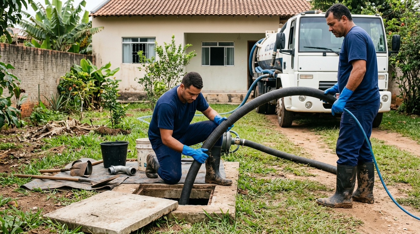Sucção de Fossa em Florianópolis‑SC